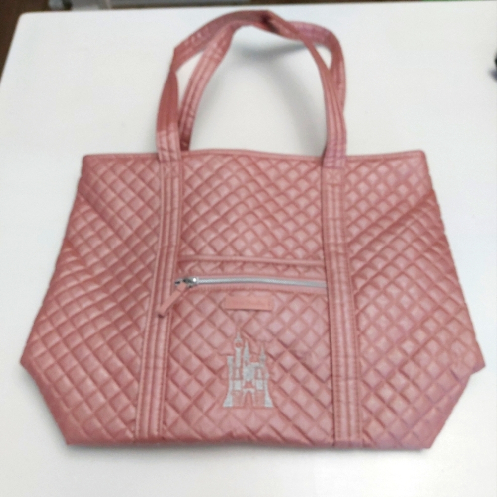 Vera Bradley Disney Cinderella Castle Embroidered Tote NWOT